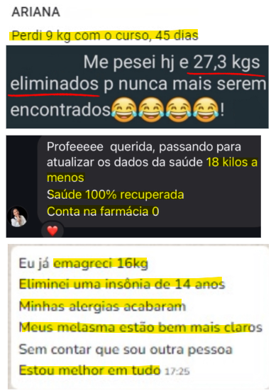 Depoimento de paciente sobre emagrecimento com Dietoterapia Chinesa
