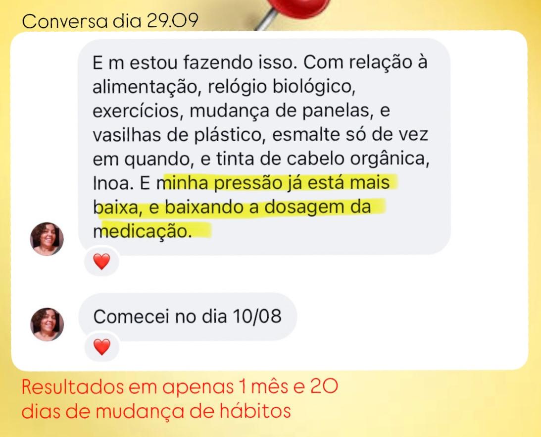 Depoimento sobre redução da hipertensão com Dietoterapia Chinesa